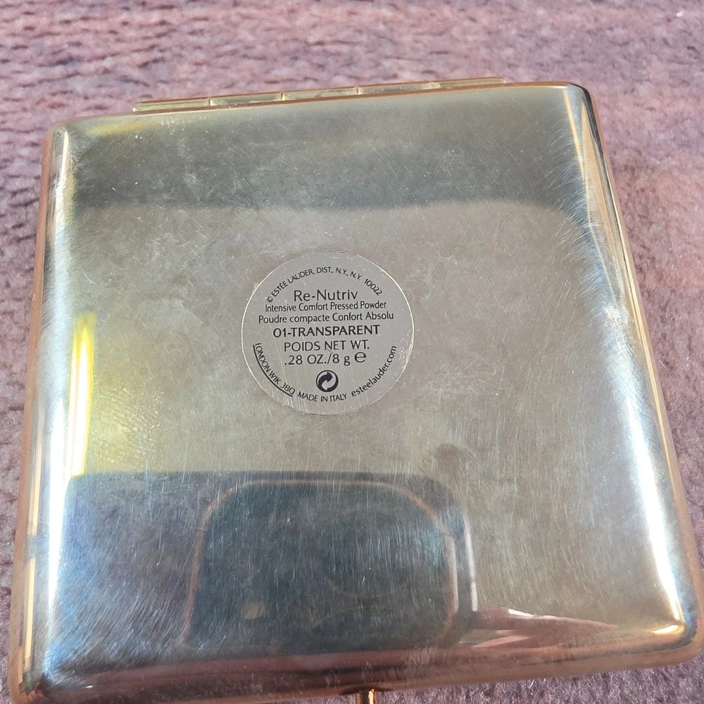 Estee Lauder Compact Women Green Good Jay Strongwater Bamboo 2009 Pressed Powder